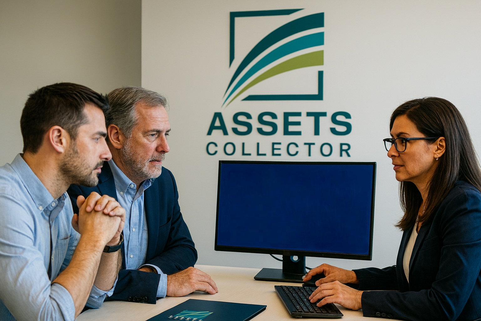 Investigators reviewing a crypto scam case